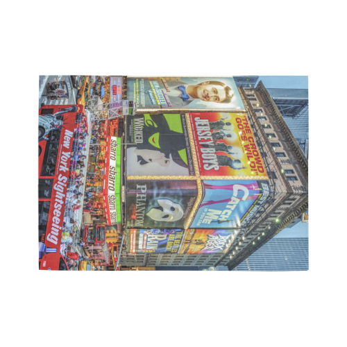 Times Square II (vertical) Area Rug7'x5'