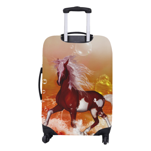 The wild horse Luggage Cover/Medium 22"-25"