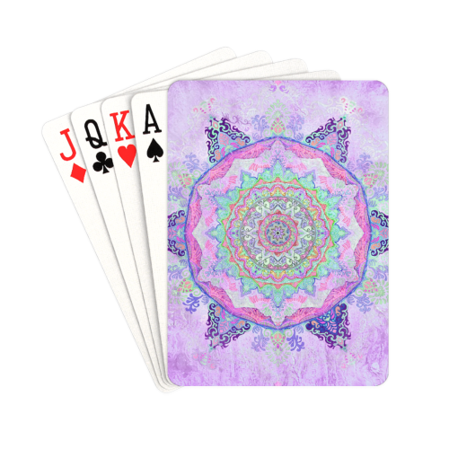 india 6 Playing Cards 2.5"x3.5"