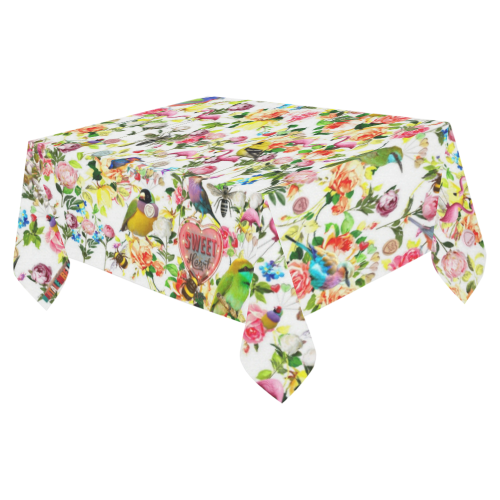 Everything Two Cotton Linen Tablecloth 52"x 70"