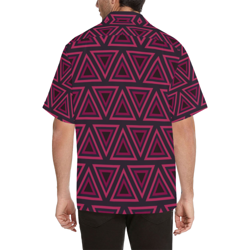 Tribal Ethnic Triangles Hawaiian Shirt (Model T58)