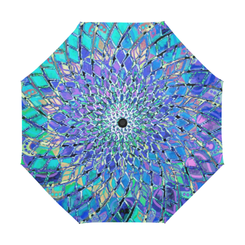 Nidhi-march 2020- blue Anti-UV Auto-Foldable Umbrella (U09)