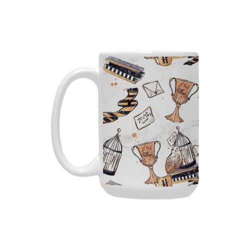 Hufflepuff Custom Ceramic Mug (15OZ)