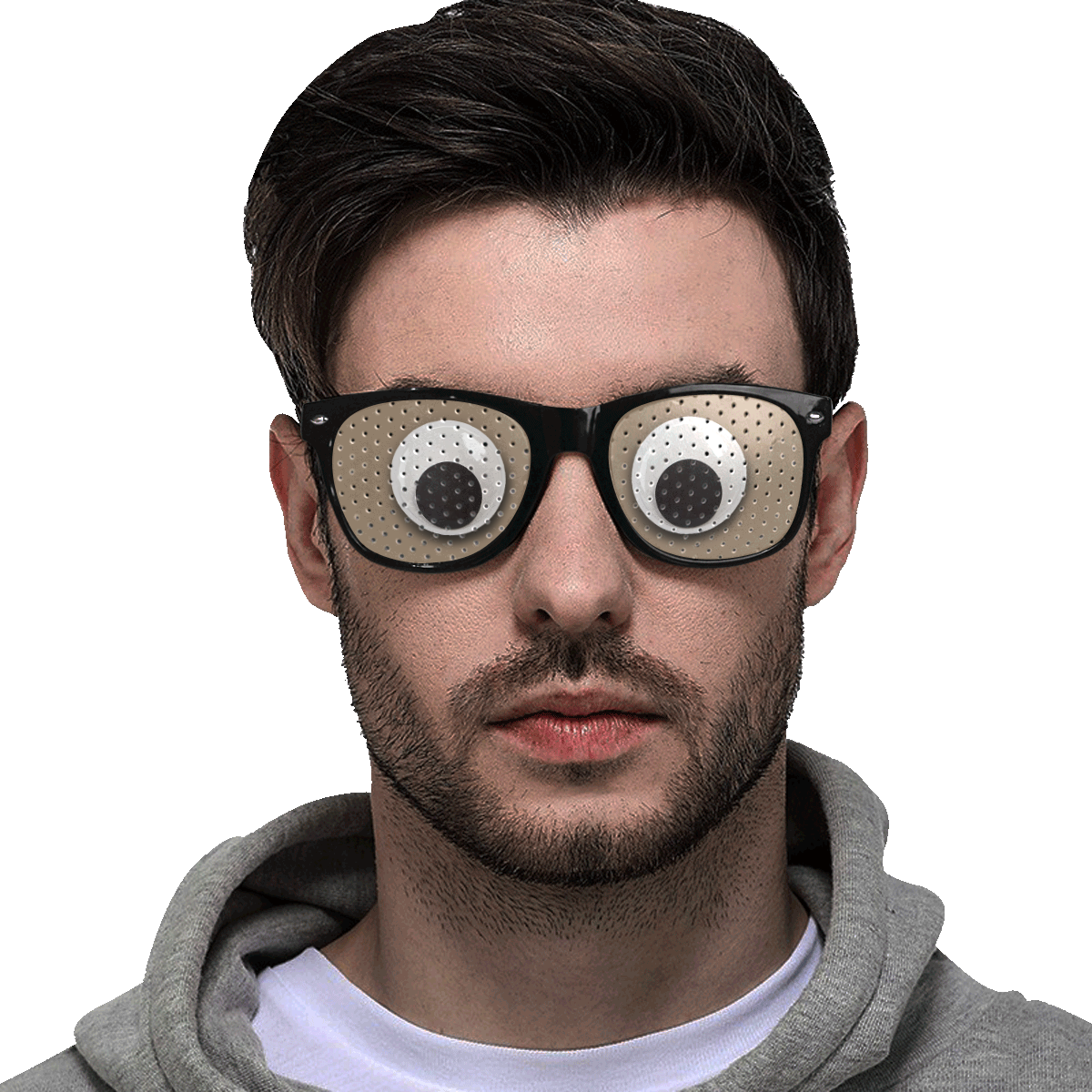 Large Funny Googly Eyes Custom Goggles (Perforated Lenses) ID D3542947