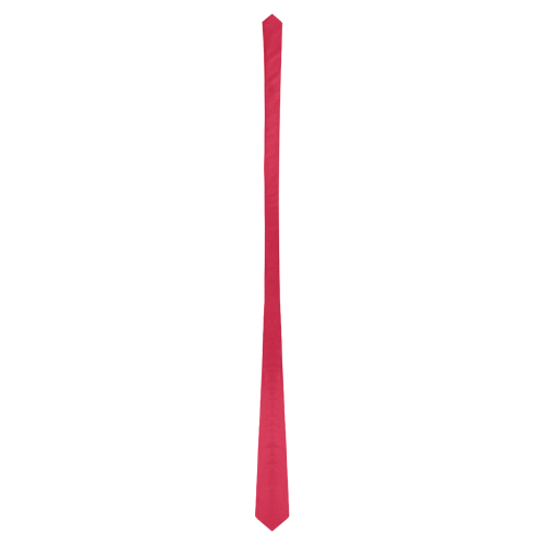 color crimson Classic Necktie (Two Sides)