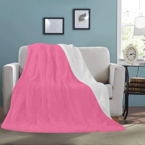 color French pink Ultra-Soft Micro Fleece Blanket 54''x70''