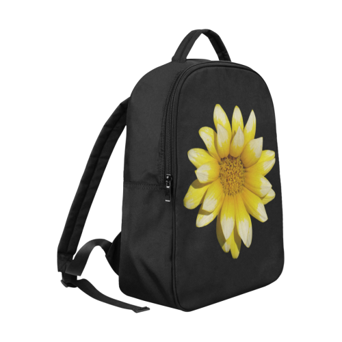 Yellow Flower, floral photography Popular Fabric Backpack (Model 1683)