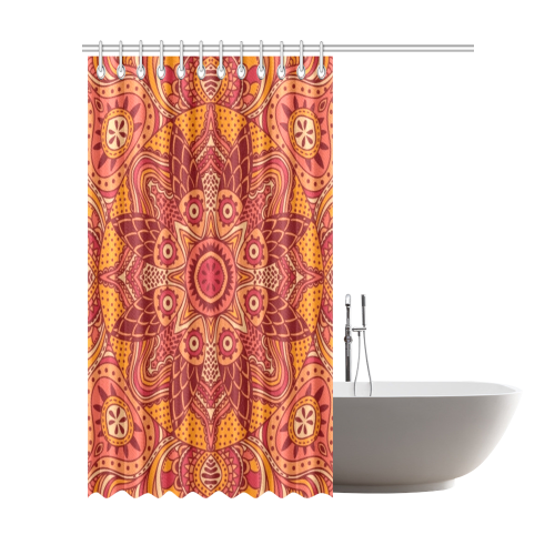 MANDALA SPICE OF LIFE Shower Curtain 72"x84"