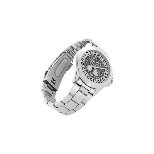 tree of life Unisex Stainless Steel Watch(Model 103)