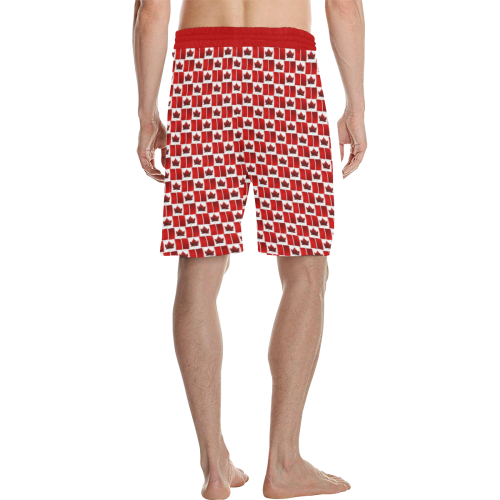 Canadian Flag Shorts Casual Men's All Over Print Casual Shorts (Model L23)