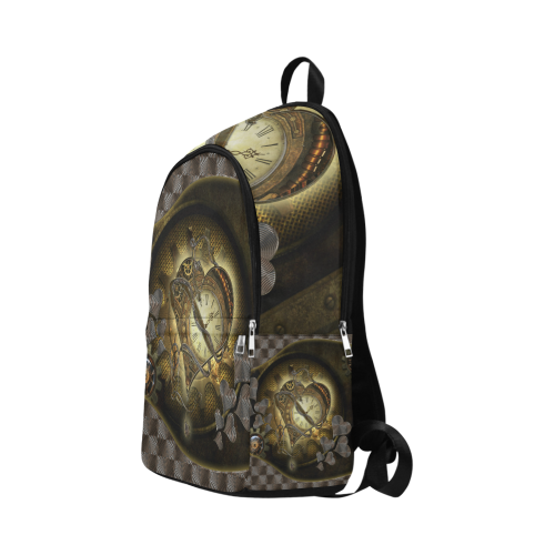 Awesome steampunk heart Fabric Backpack for Adult (Model 1659)