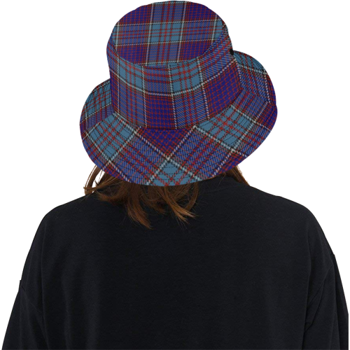 TARTAN - BLUE All Over Print Bucket Hat