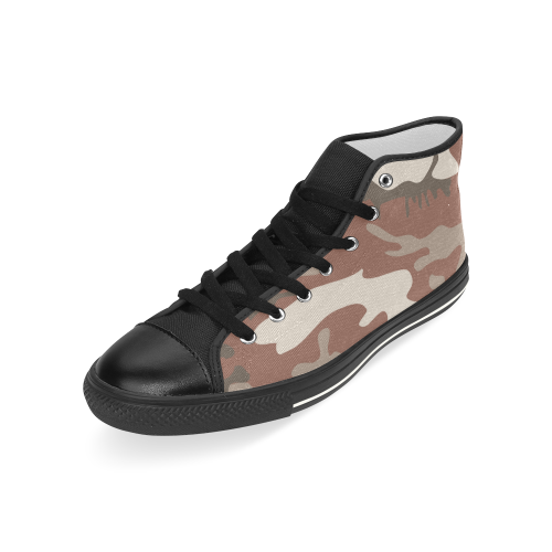 Outer Heaven Paintball Men’s Classic High Top Canvas Shoes (Model 017)