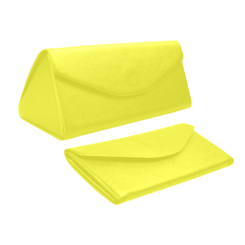 color maximum yellow Custom Foldable Glasses Case