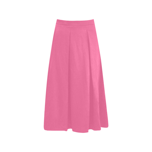 color French pink Aoede Crepe Skirt (Model D16)