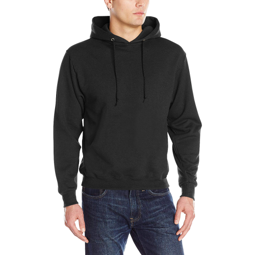 Ready for the Winter Backside Men's Classic Hoodie (Model H17)