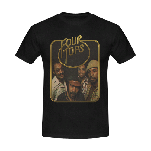 Four Tops Men's T-Shirt in USA Size (Front Printing Only)