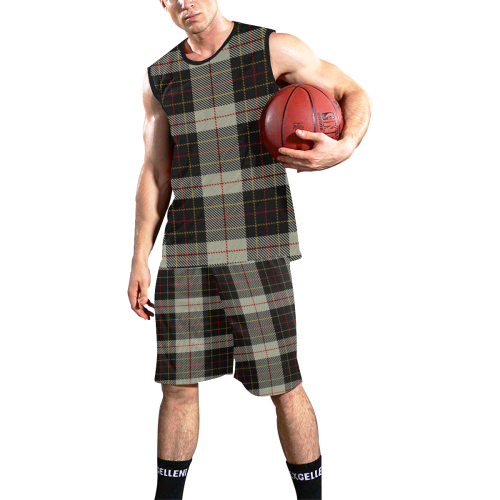 BRODIE CLAN TARTAN 3 All Over Print Basketball Uniform