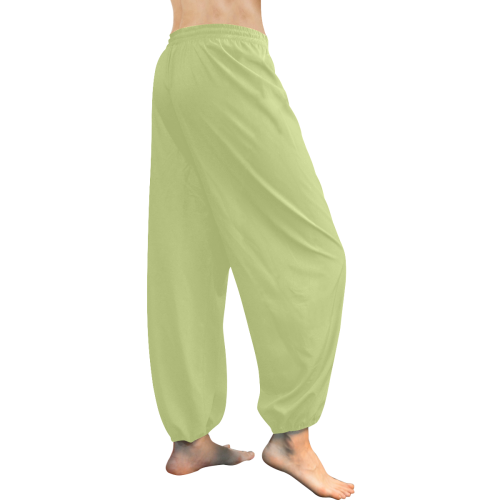 Lime Sherbet Women's All Over Print Harem Pants (Model L18)