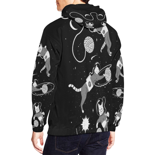 castronauts All Over Print Hoodie for Men/Large Size (USA Size) (Model H13)