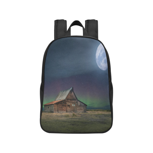 Moonlit Country Dream Fabric School Backpack (Model 1682) (Medium)