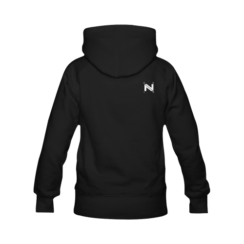 NUMBERS Collection Symbols Black/White Men's Classic Hoodie (Remake) (Model H10)