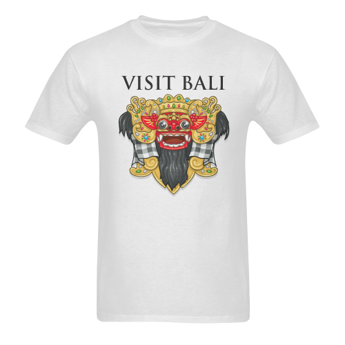Visit Bali Sunny Men's T- shirt (Model T06)
