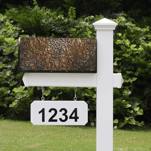 brown Mailbox Cover