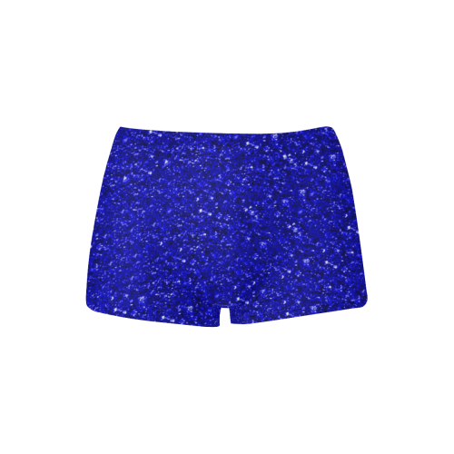 sparkling glitter inky blue Women's All Over Print Boyshort Panties (Model L31)