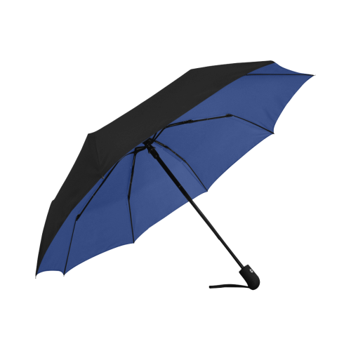 Porcelain Blue Color Anti-UV Auto-Foldable Umbrella (Underside Printing) (U06)