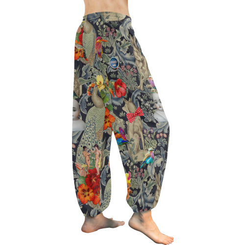 And AnotherThing (doll) Women's All Over Print Harem Pants (Model L18)