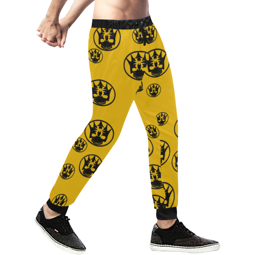 CRX Golden Men's All Over Print Sweatpants/Large Size (Model L11)