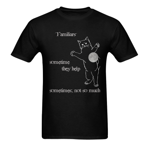 My Cat Familiar Sunny Men's T- shirt (Model T06)