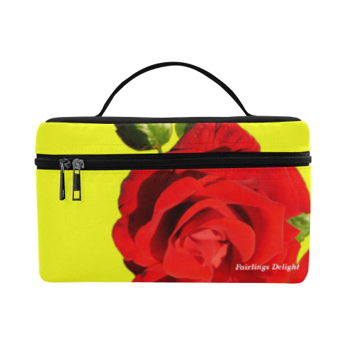 Fairlings Delight's Floral Luxury Collection- Red Rose Lunch Bag/Large 53086a19 Lunch Bag/Large (Model 1658)