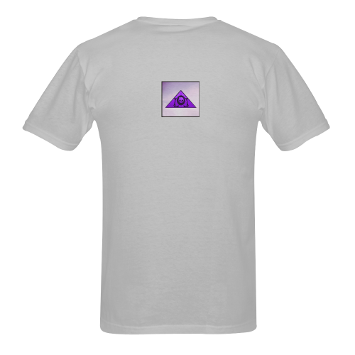 The Lowest of Low Mount Fuji Grey Men's T-Shirt in USA Size (Two Sides Printing)