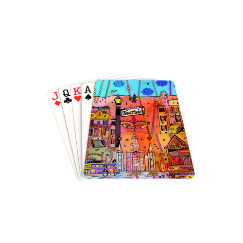 New Orleans by Nico Bielow Playing Cards 2.5"x3.5"