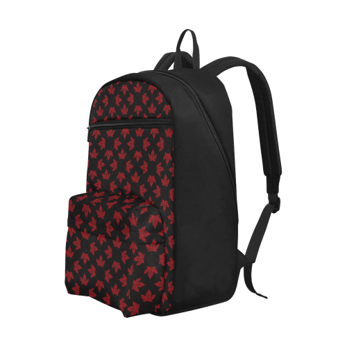 Cool Canada Backpacks Retro Black Large Capacity Travel Backpack (Model 1691)