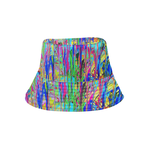 Dripping All Over Print Bucket Hat