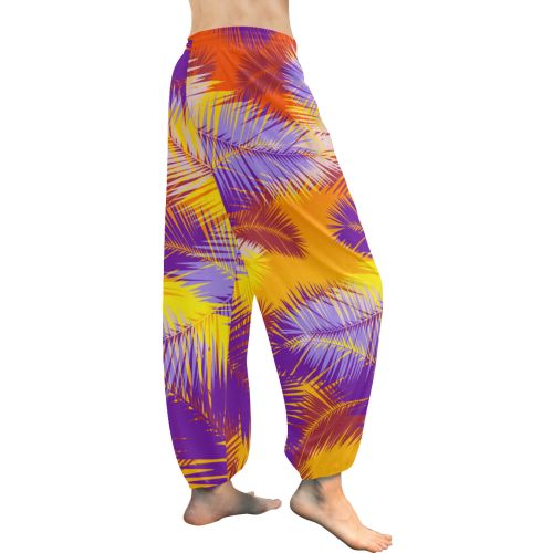 Tropical summer pop art Women's All Over Print Harem Pants (Model L18)
