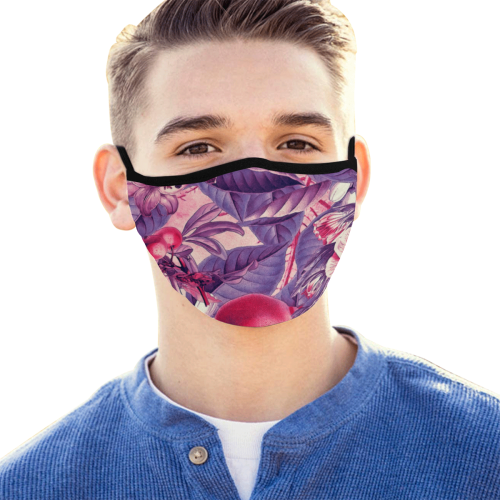 flowers #flowers #pattern Mouth Mask (Pack of 5)
