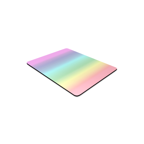 Pastel Rainbow Rectangle Mousepad