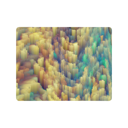 glitch art #colors Mousepad 18"x14"