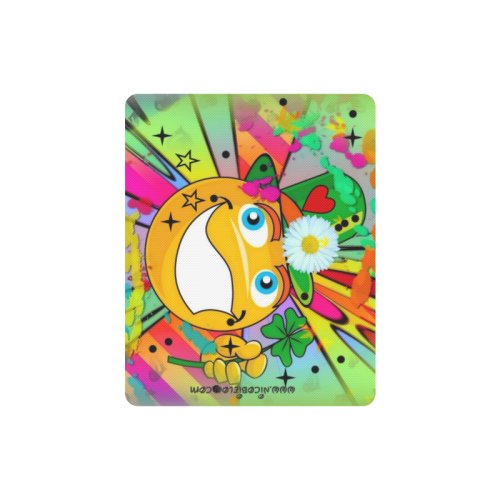 Not perfect Popart by Nico Bielow Rectangle Mousepad