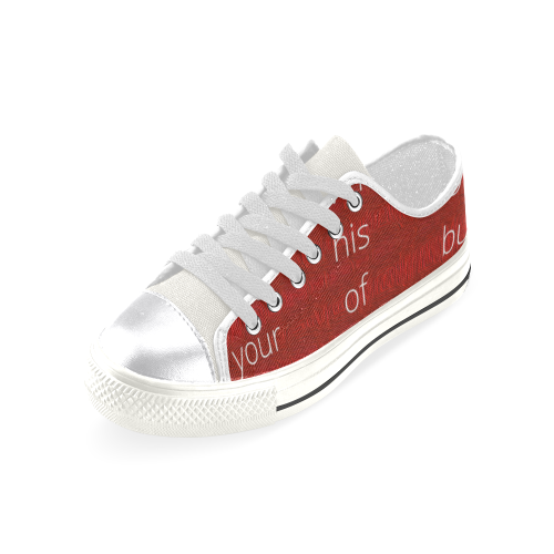 sight steppingg Women's Classic Canvas Shoes (Model 018)