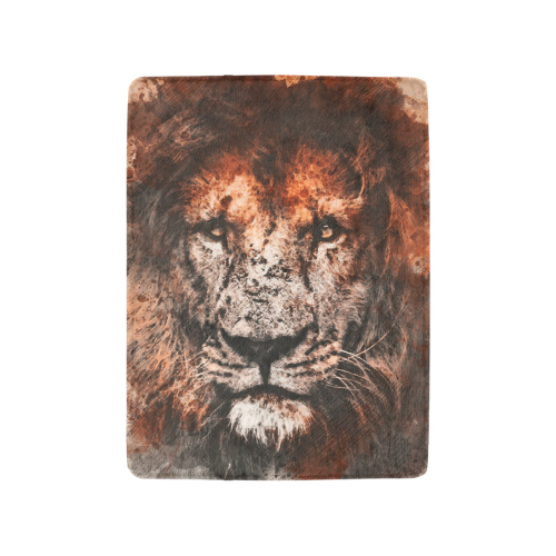 lion jbjart #lion Ultra-Soft Micro Fleece Blanket 30''x40''