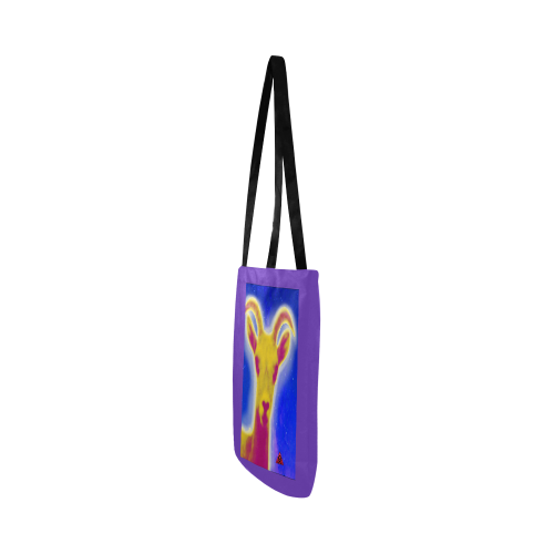 The Lowest of Low Starry Spacegoat Portrait Reusable Shopping Bag Model 1660 (Two sides)