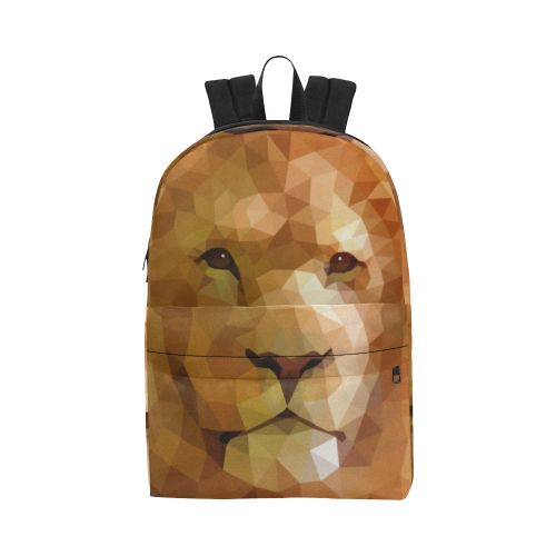 Polymetric Lion Unisex Classic Backpack (Model 1673)