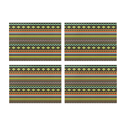 bright tribal Placemat 14’’ x 19’’ (Set of 4)