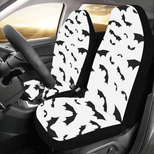 Black Bats Car Seat Covers (Set of 2)