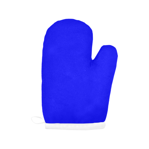color blue Oven Mitt (Two Pieces)